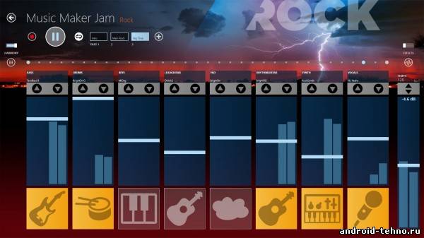 Music Maker Jam для андроид