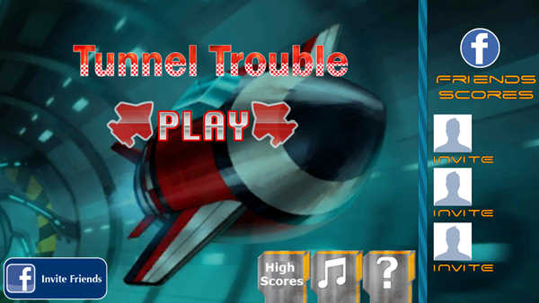 Tunnel Trouble 3D - космический туннель для андроид