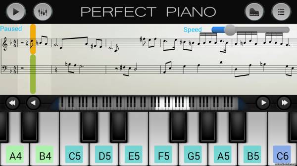 Piano Perfect для андроид