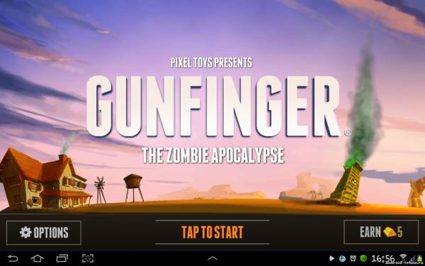 GunFinger - зомби шутер для андроид