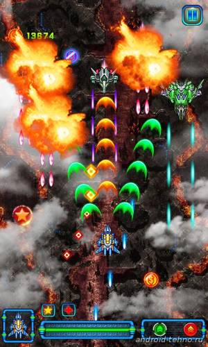 Lightning Storm Raid 3 - космические бои для андроид