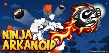 Ninja Arkanoid Premium - андроид аркада для андроид