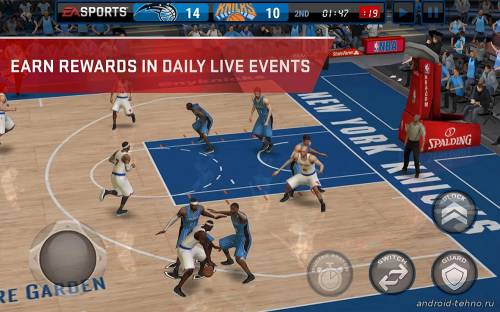 NBA LIVE Mobile для Андроид скачать бесплатно на Android