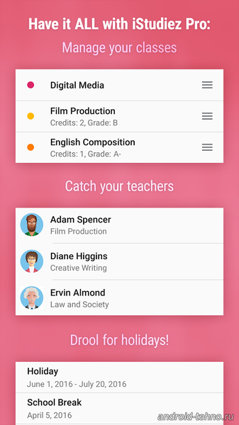 Student Planner для Андроид скачать бесплатно на Android