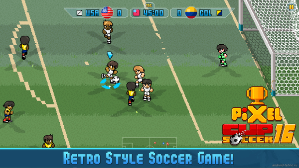 Pixel Cup Soccer 16 для Андроид скачать бесплатно на Android