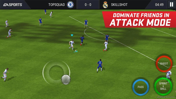 FIFA Mobile Football для Андроид скачать бесплатно на Android
