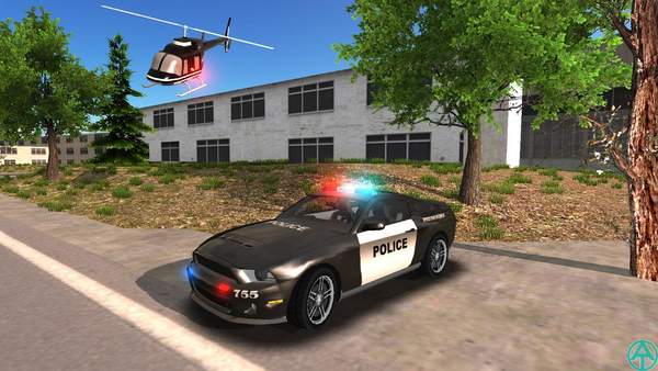 Police Car Driving Offroad для android
