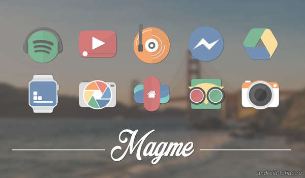 Magme - Icon Pack на Андроид