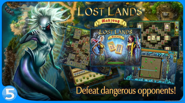 Lost Lands: Mahjong Premium для Андроид скачать бесплатно на Android