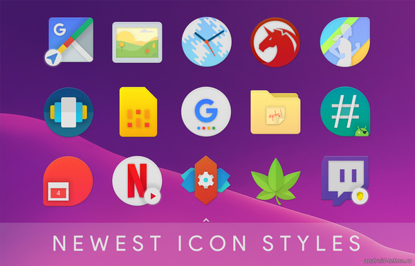 NOU - Icon Pack для Андроид скачать бесплатно на Android
