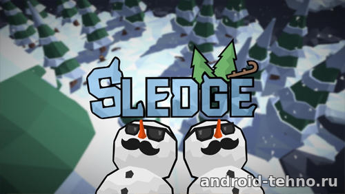 Sledge - snow mountain slide для андроид