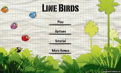 Line Birds - Веселая аркада для андроид