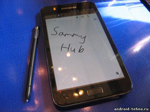 Выход Android Ice Cream Sandwich для Samsung Galaxy Note откладывается