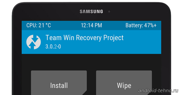 TWRP Recovery прошить Андроид