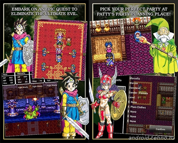 Dragon Quest 3 для андроид скачать бесплатно на android