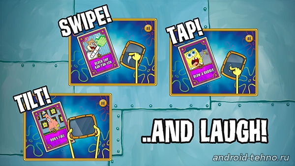 SpongeBob: GameFrenzy для андроид скачать бесплатно на android