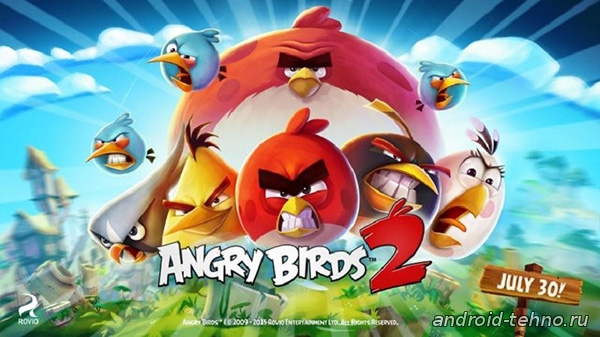 Angry Birds 2 выйдет в свет 30 июля