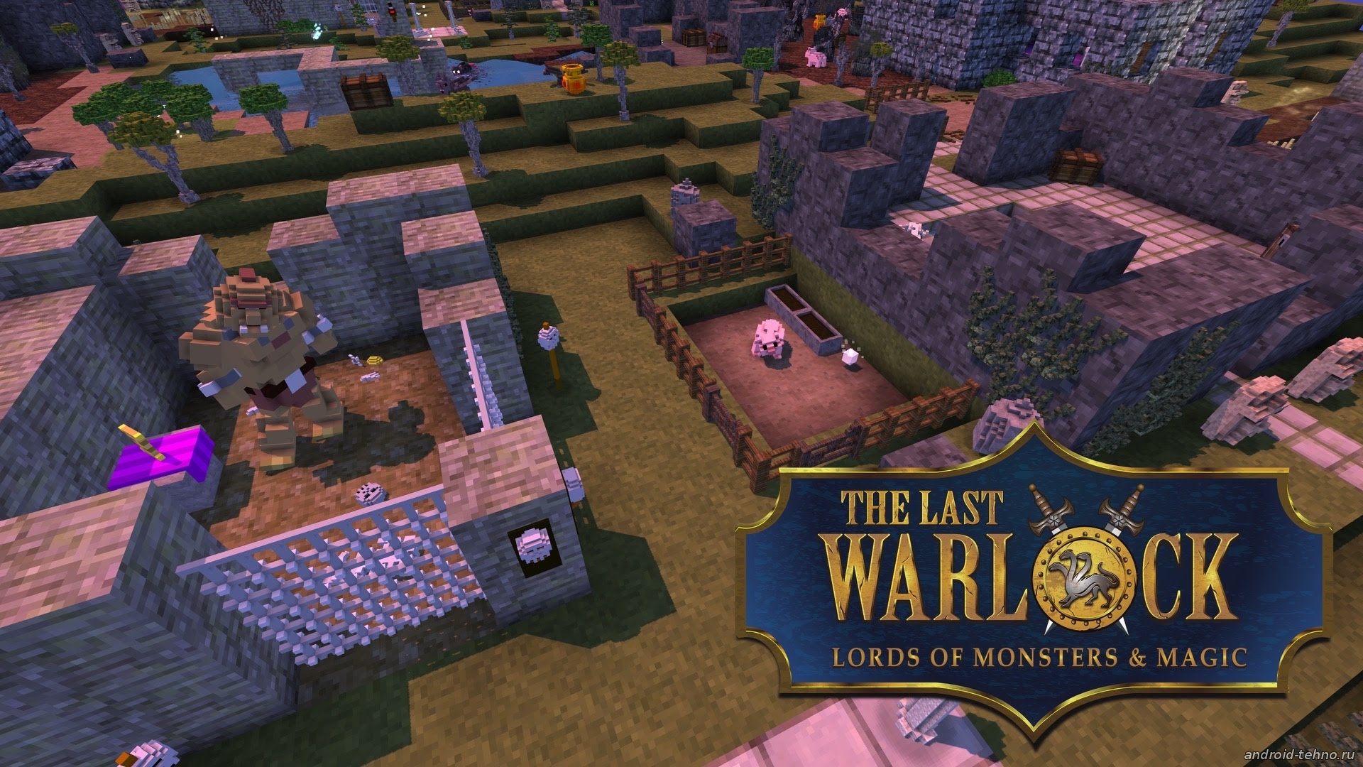 The Last Warlockb игра пародия на майнкрафт