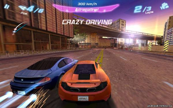 Fast & Furious: Adrenaline HD для андроид