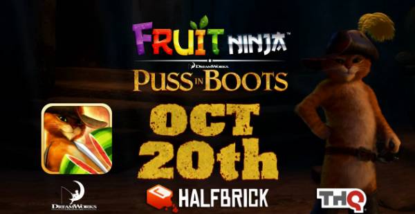Fruit Ninja: Puss in Boots - веселая нарезка фруктов для андроид
