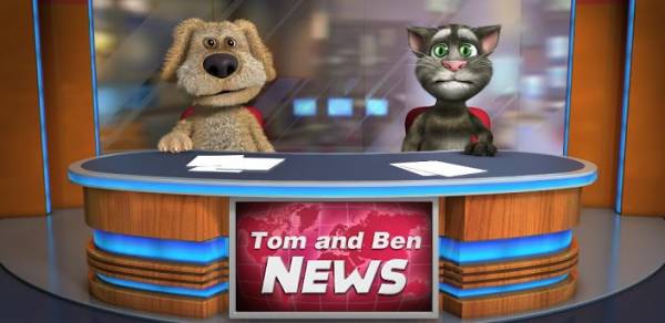 Talking Tom & Ben News - Том и Бен вместе для андроид